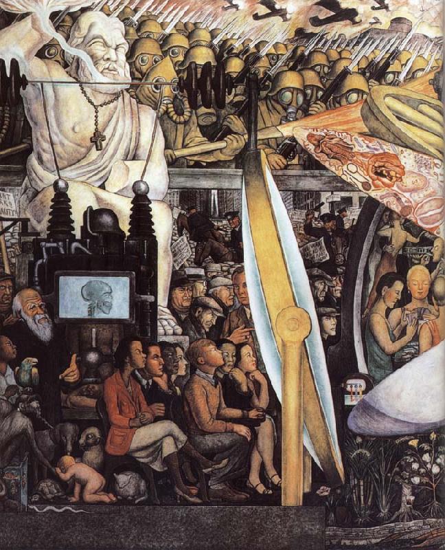 Man universe,manipulator, Diego Rivera